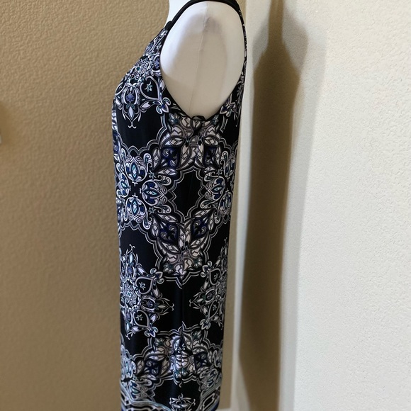 NWT WHBM Floral Print Midi Dress - Picture 4 of 8